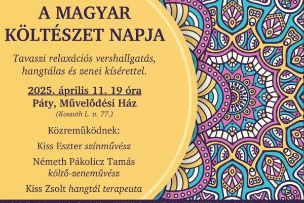 Költeszet napja relax