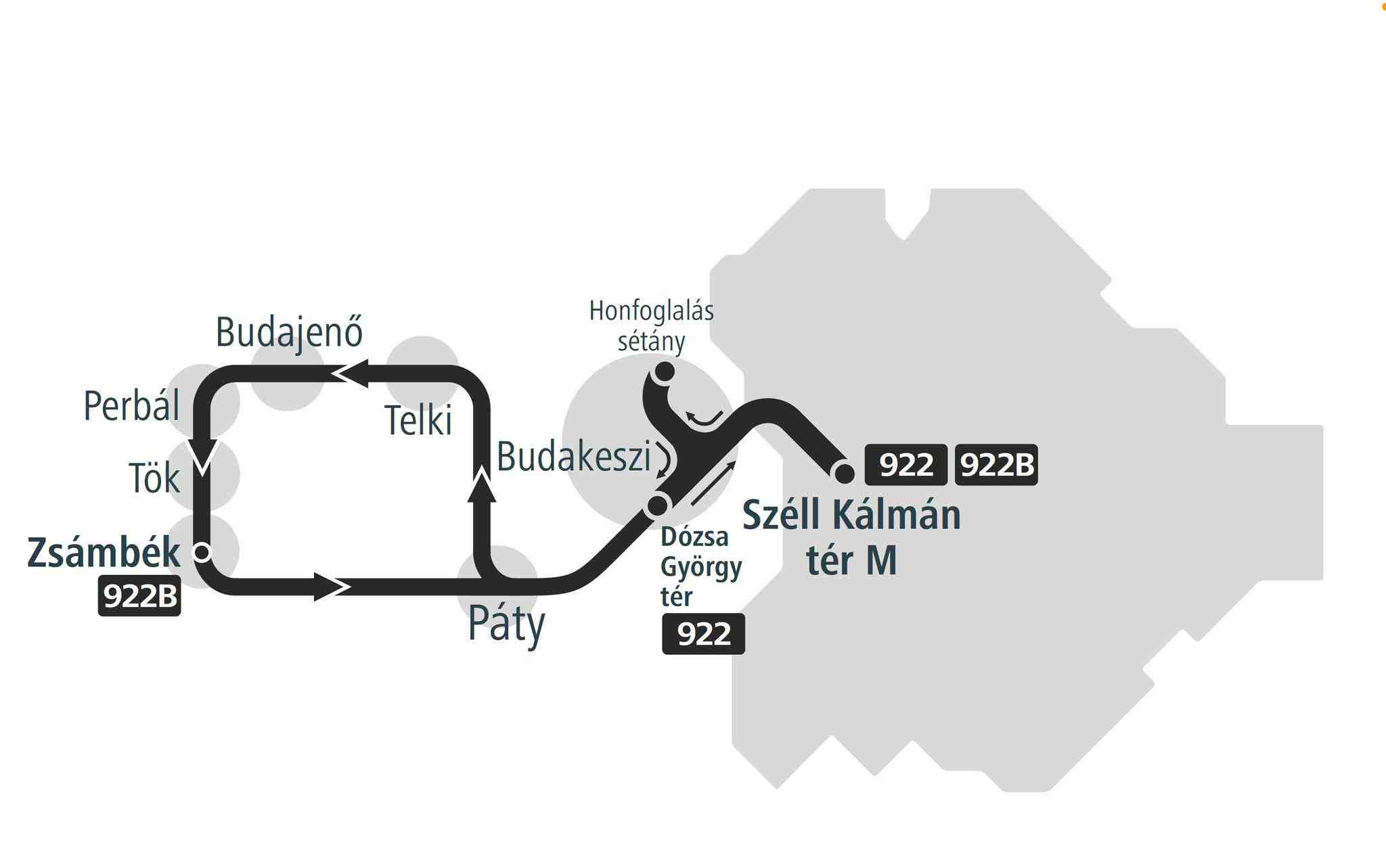 Éjszakai körjárat volan