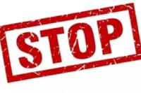 Stop felirat