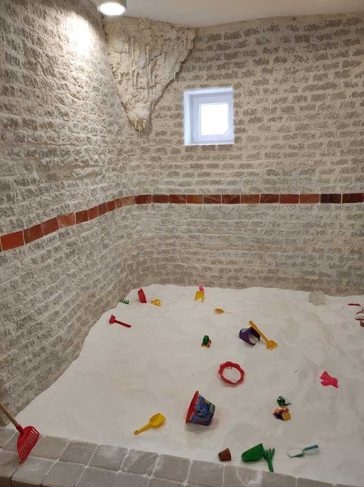 Sószoba is rendelkezésre áll